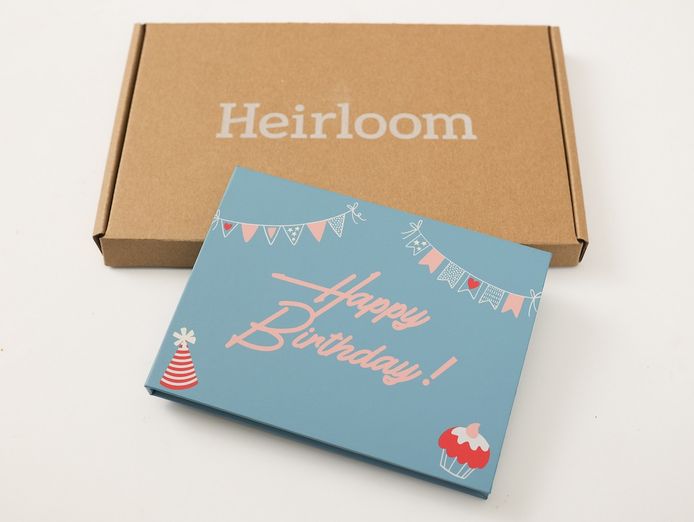 Heirloom book with box